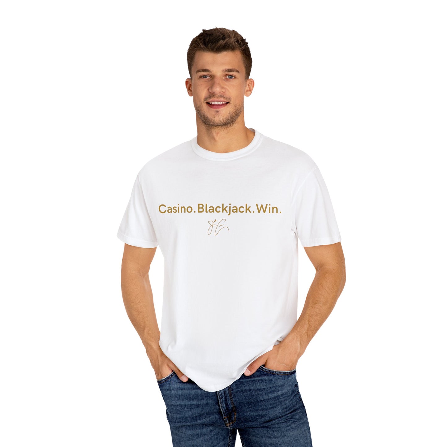 Casino. BlackJack. Win Tee