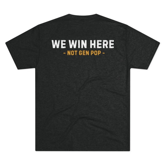 Legally Rich (We Win Here - Not Gen Pop) Unisex Tri-Blend Crew Tee