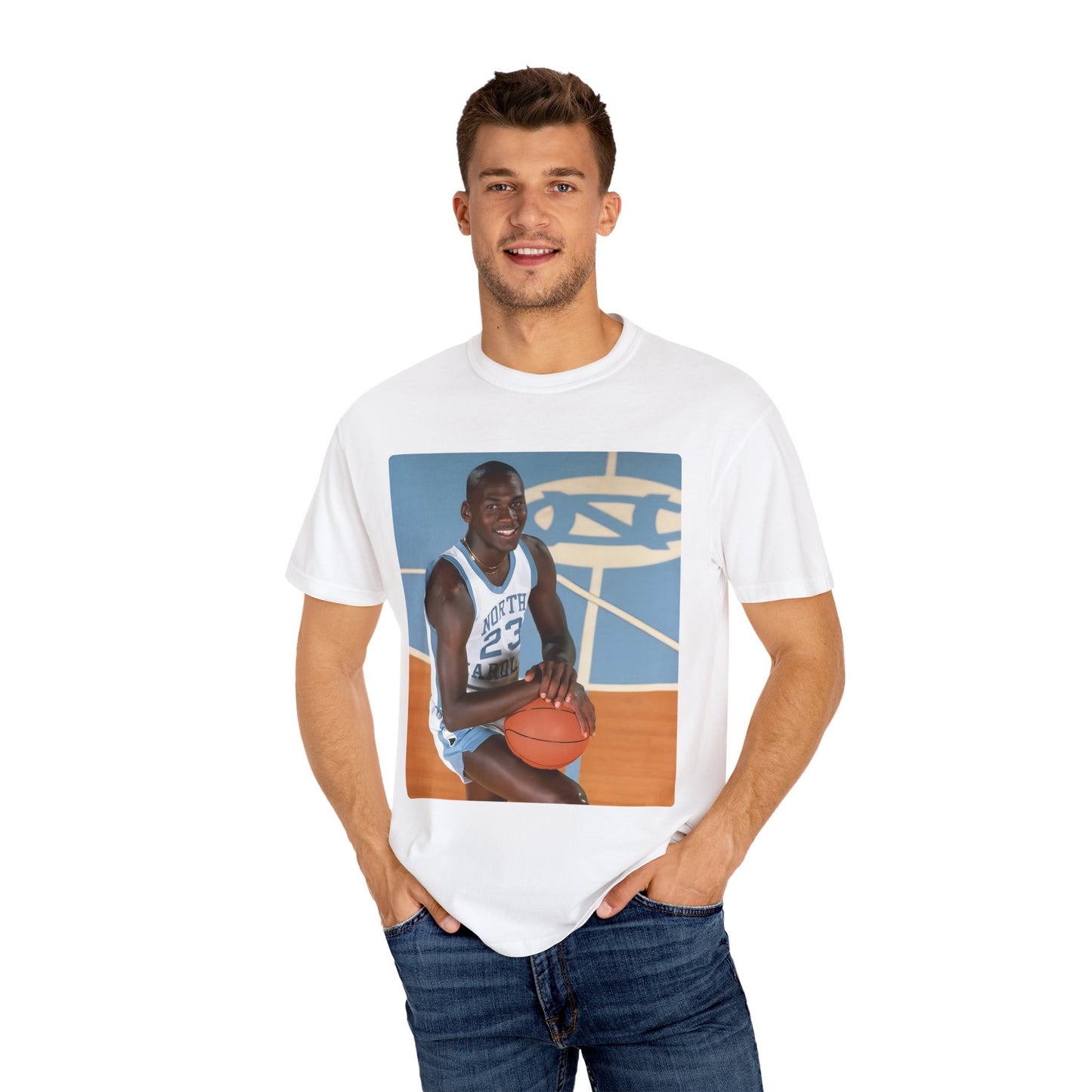 MJ North Carolina Unisex Garment-Dyed T-shirt