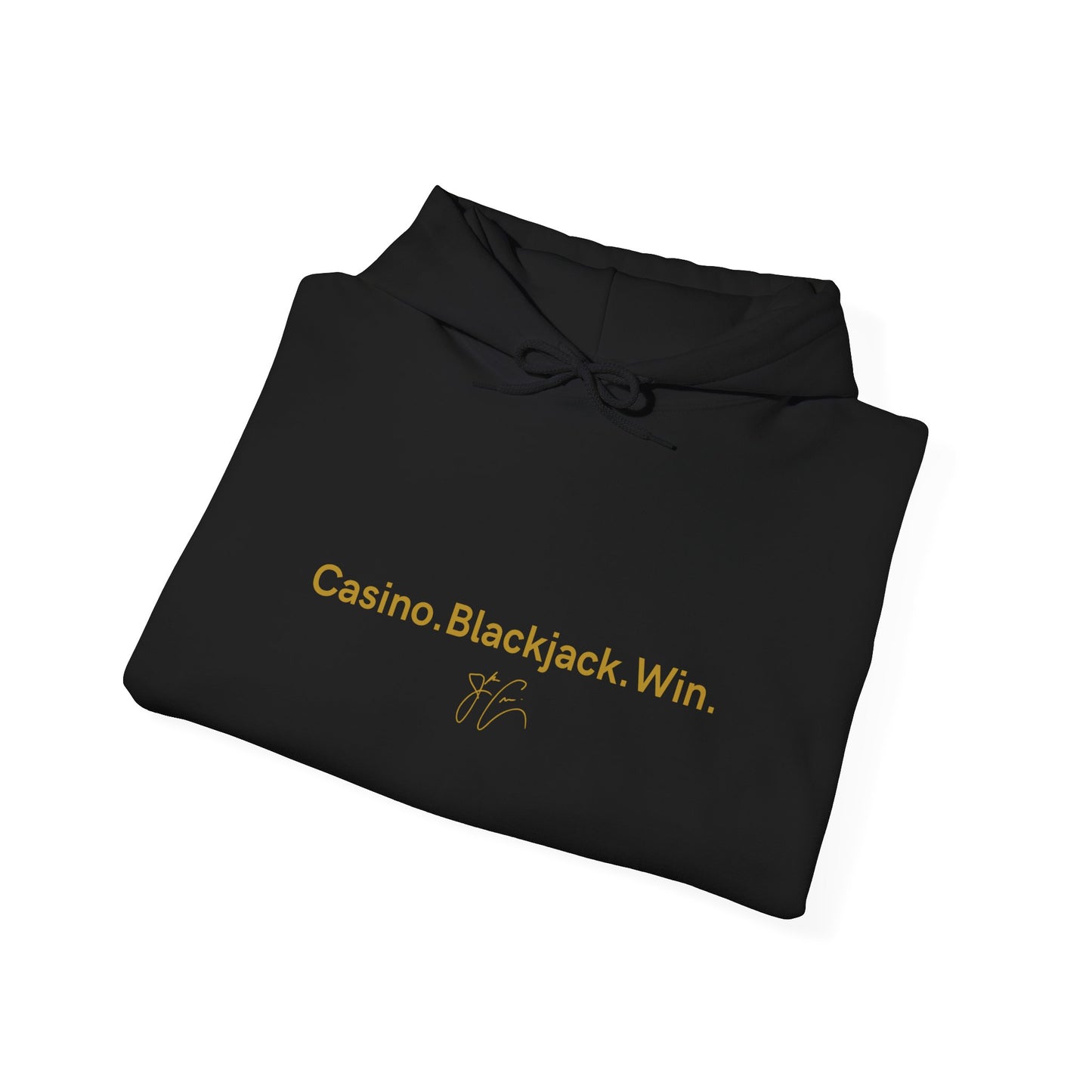 Casino. Blackjack. Win Hooded Sweatshirt (Unisex)