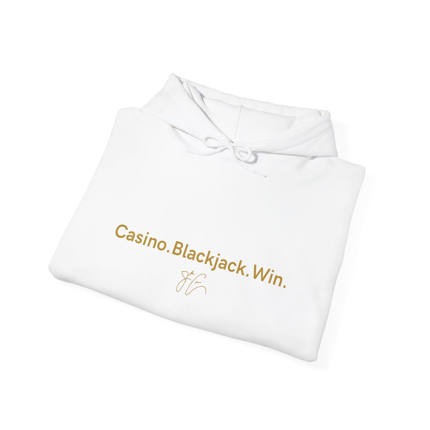 Casino. Blackjack. Win Hooded Sweatshirt (Unisex)