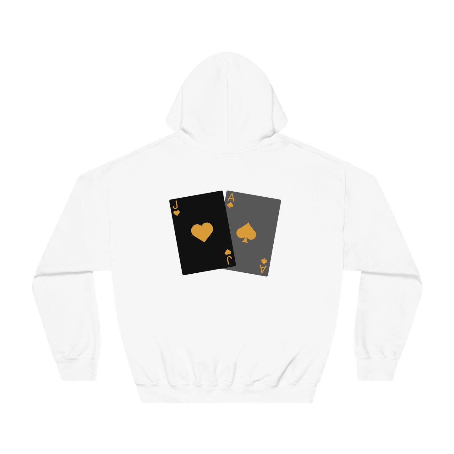 Not Gen Pop (Blackjack) Unisex DryBlend® Hooded Sweatshirt