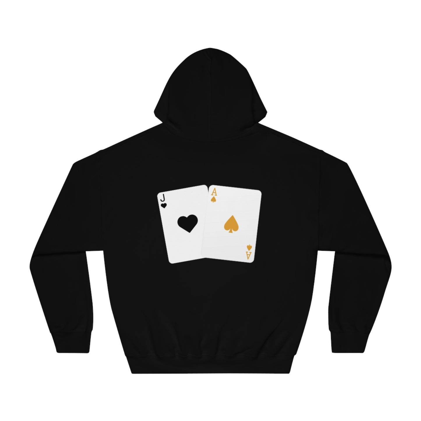 Not Gen Pop (Blackjack) Unisex DryBlend® Hooded Sweatshirt