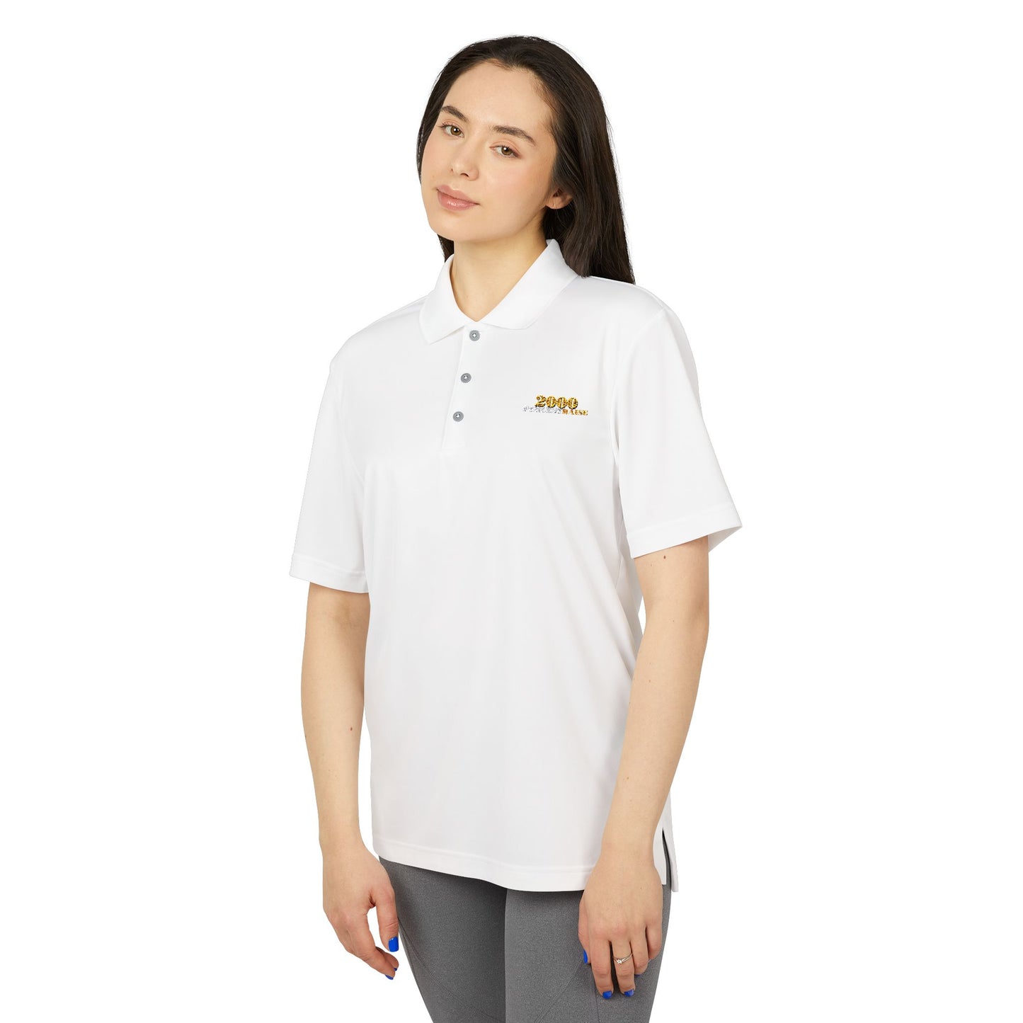 2000 Percent Raise Unisex Performance Polo