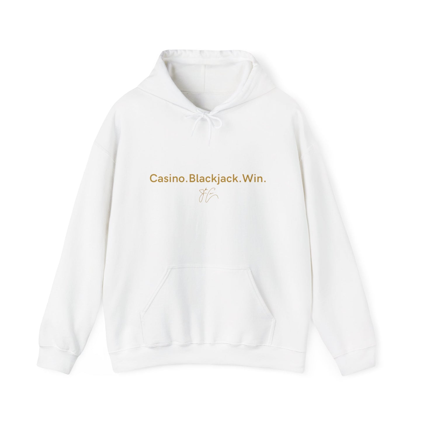 Casino. Blackjack. Win Hooded Sweatshirt (Unisex)